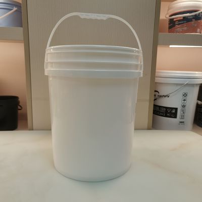 ποιότητας  Seal Lid 20 Litre Round Plastic Bucket Screen Printing εργοστάσιο