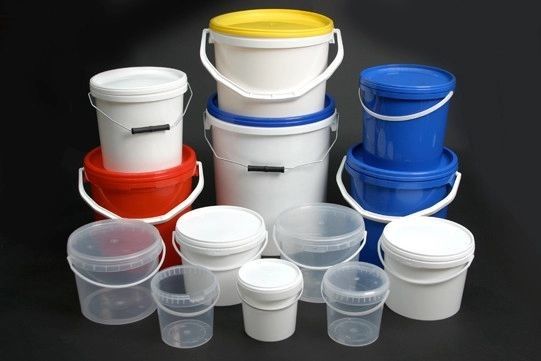 ποιότητας  1L 2L 3L 4L 5L 10LChemical Bucket With Lid Corrosion Resistant Big Round Plastic Buckets εργοστάσιο