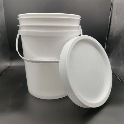 Πιστοποιημένη ISO9001 Χημική Αποθήκευση 20l πλαστικό κουβά με κάλυμμα