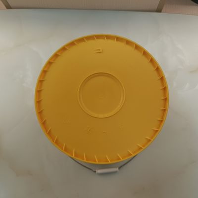 18L 4,8 γαλόνια 5 γαλόνια πλαστική μπογιά κίτρινο κουβά ανθεκτικό σε υψηλές θερμοκρασίες