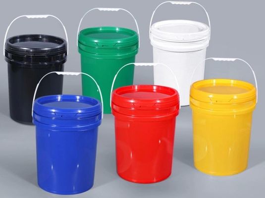 Απαλλαγμένα από BPA 5 γαλόνια πλαστικά κουβάκια ύψος 14,5 ίντσες ανθεκτικά στα UV